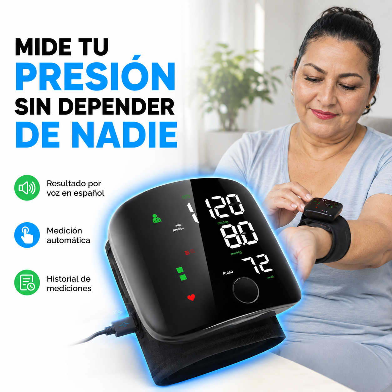 🩺 Mide Tu Presión Sin Depender De Nadie