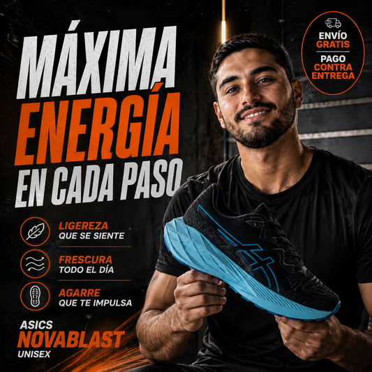 ASICS NOVABLAST UNISEX: Los tenis virales que sí cumplen