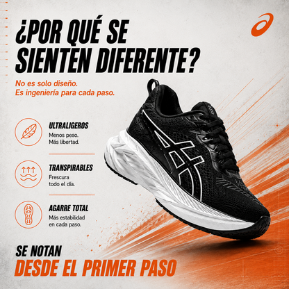 ASICS NOVABLAST UNISEX: Los tenis virales que sí cumplen