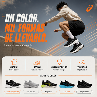 ASICS NOVABLAST UNISEX: Los tenis virales que sí cumplen