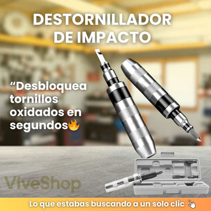 Destornillador de impacto- 🔥La herramienta que todo taller y hogar necesita