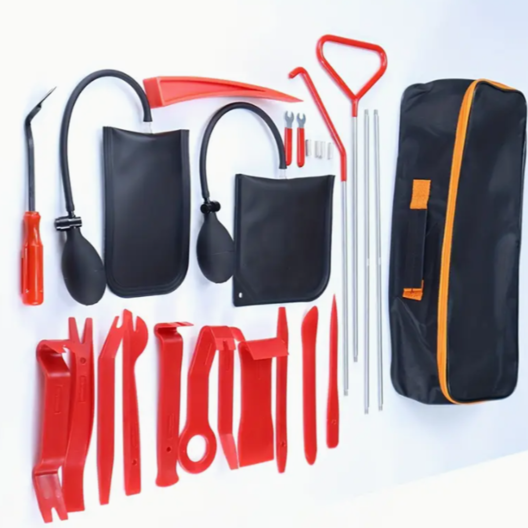 AutoRescue Kit de herramientas -Abre tu coche YA sin romper el vidrio 🧰