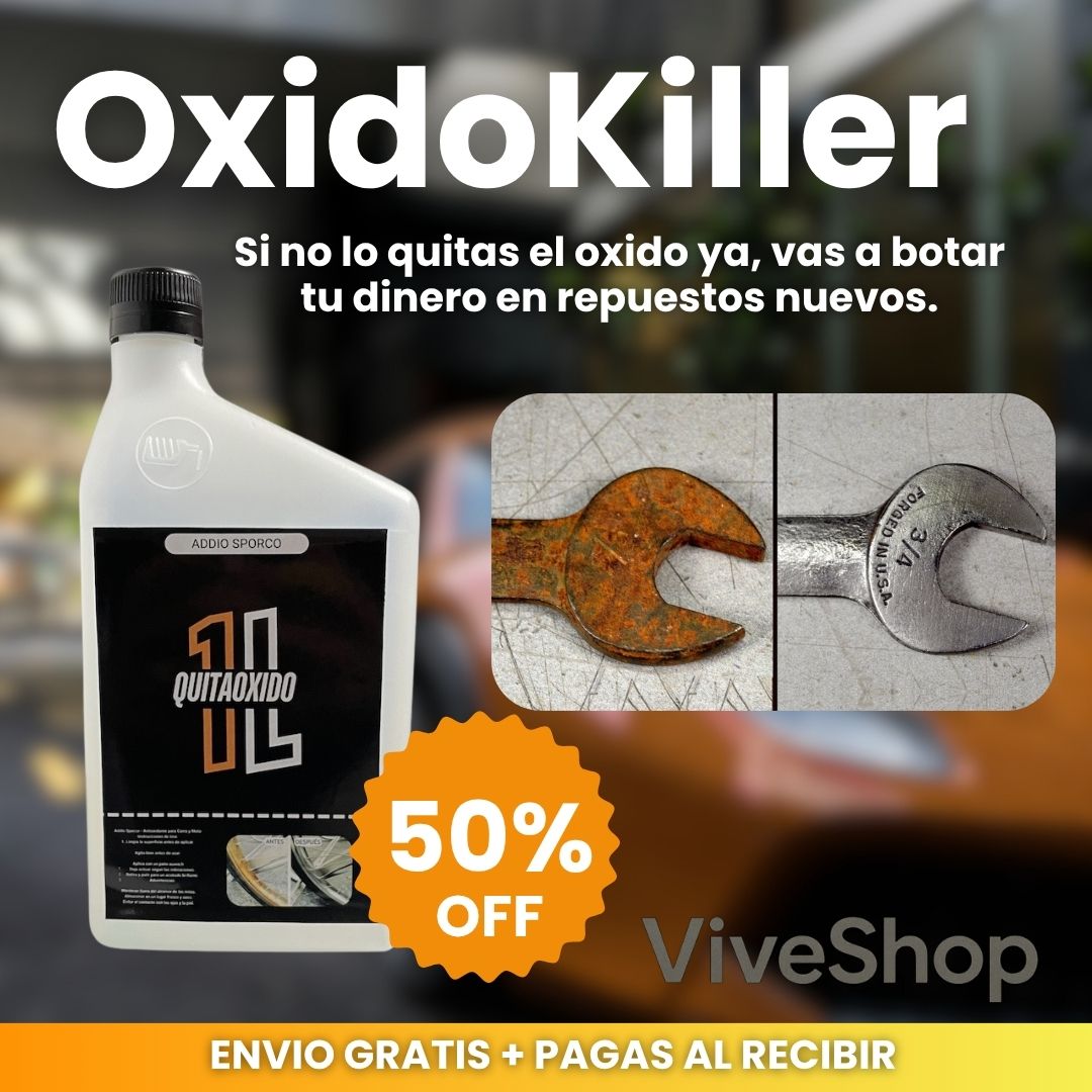 OxidoKiller – Adiós al óxido en 5 minutos o menos ⚙️