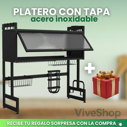 ⭐ PLATERO CON TAPA - Obsequito con tu compra