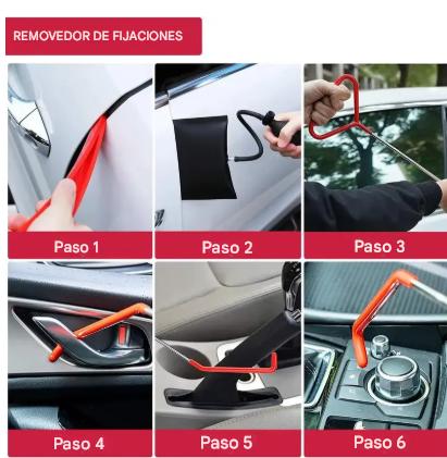 AutoRescue Kit de herramientas -Abre tu coche YA sin romper el vidrio 🧰